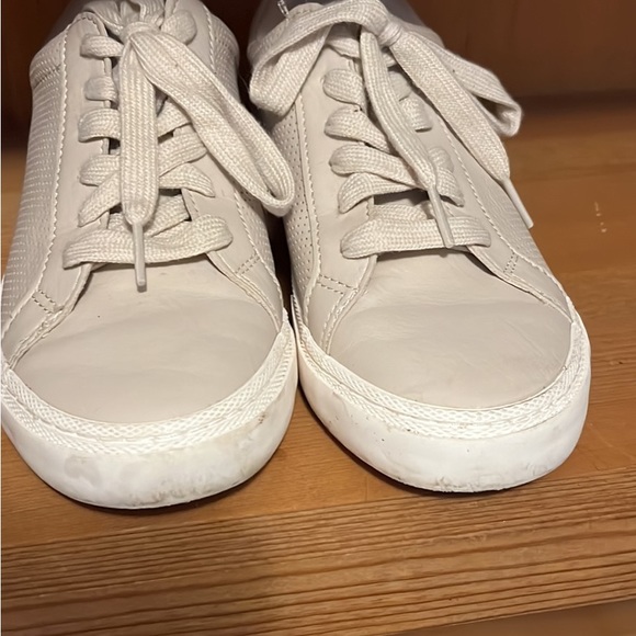 Cream/light mocha sneakers almost new - Picture 1 of 4